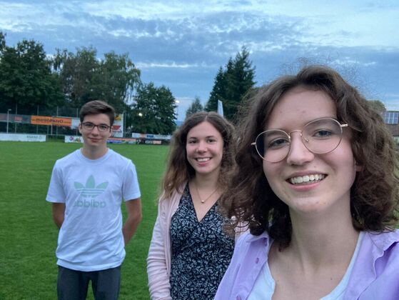 Paul Seibold, Franziska Haag, Rebecca Schriever (von links nach rechts)